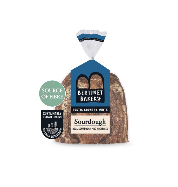 SOURDOUGH Rustic White Half 500g Sliced